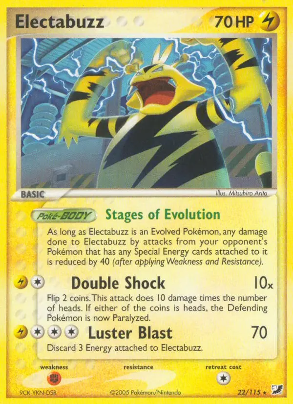 Electabuzz - Unseen Forces 022/115 (Reverse Holo)