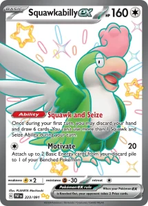 Squawkabilly ex - Paldean Fates 223/091 (Holo)