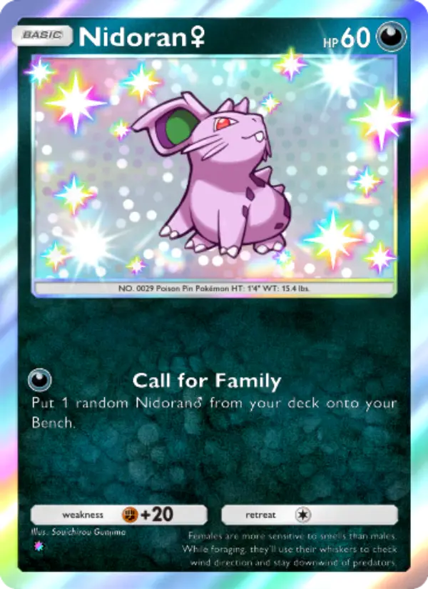 Nidoran♀ - Wisdom of Sea and Sky 223/161