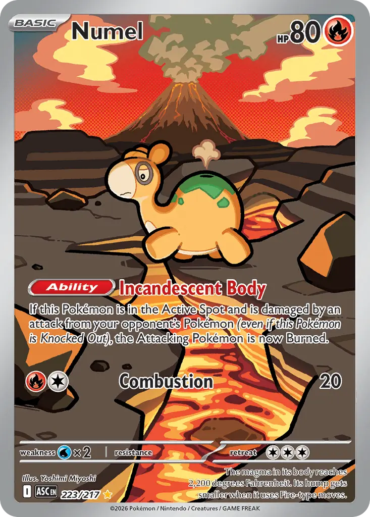 Numel - Ascended Heroes 223/217 (Holo)
