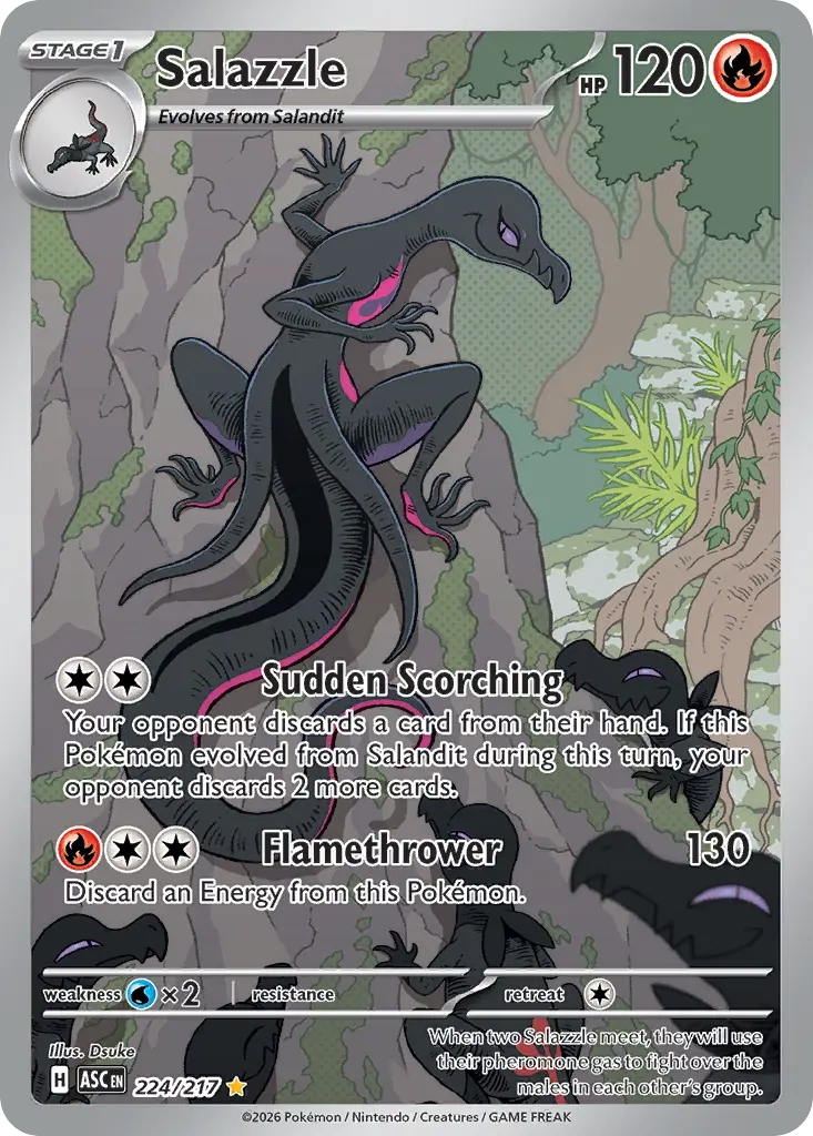 Salazzle - Ascended Heroes 224/217 (Holo)