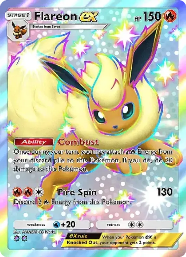 Flareon ex - Fantastical Parade 225/155