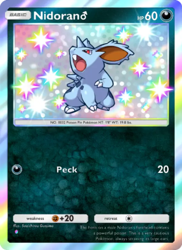 Nidoran♂ - Wisdom of Sea and Sky 226/161