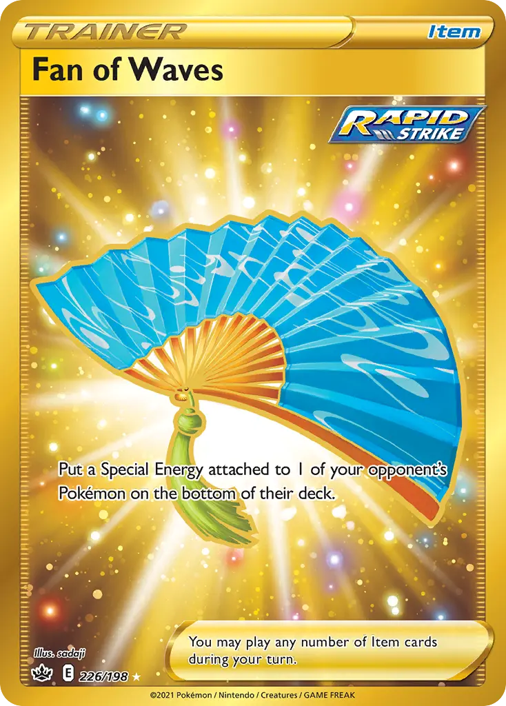 Fan of Waves - Chilling Reign 226/198 (Holo)