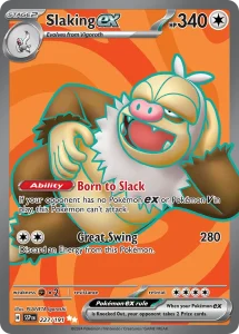 Slaking ex - Surging Sparks 227/191 (Holo)