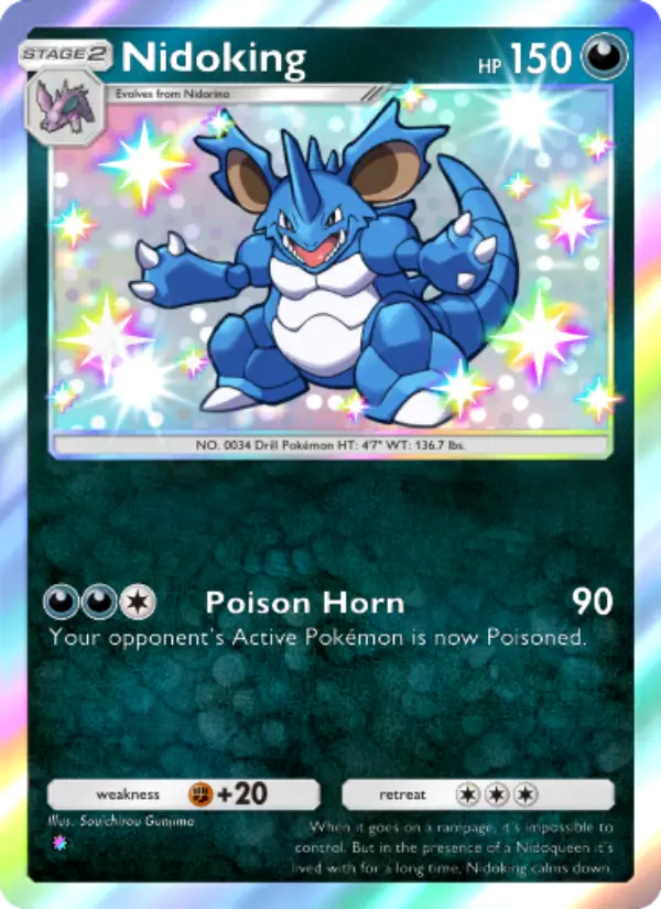 Nidoking - Wisdom of Sea and Sky 228/161