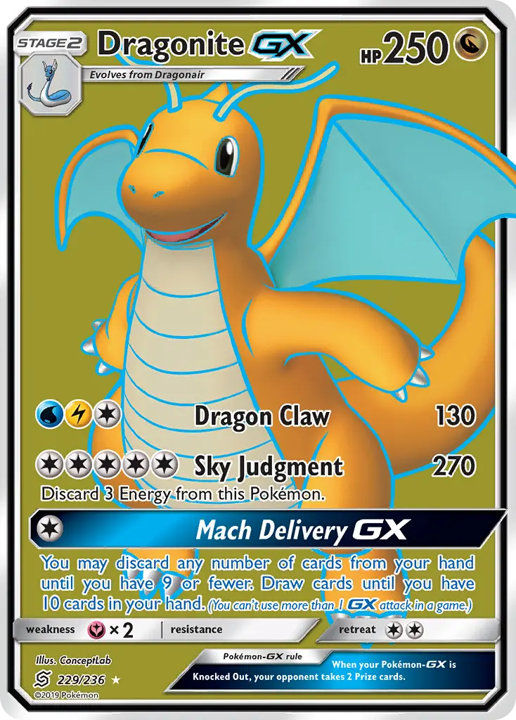 Dragonite-GX - Unified Minds 229/236 (Ultra Rare)