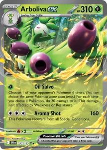 Arboliva ex - Destined Rivals 023/182 (Holo)