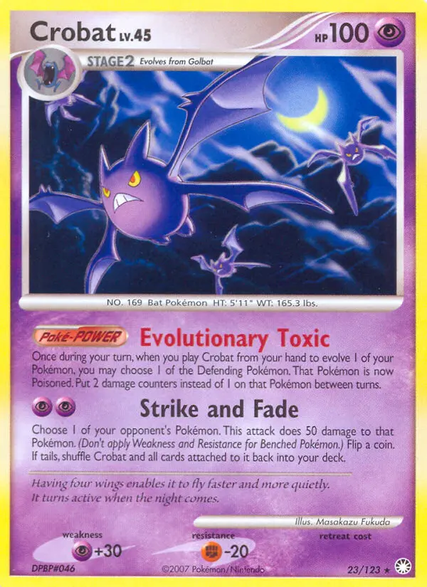 Crobat - Mysterious Treasures 023/123 (Regular)