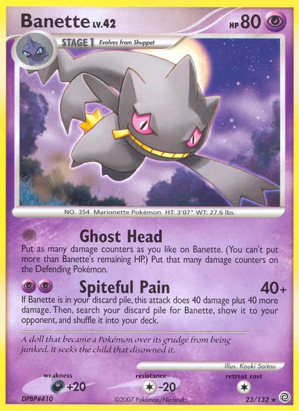 Banette - Secret Wonders 023/132 (Regular)