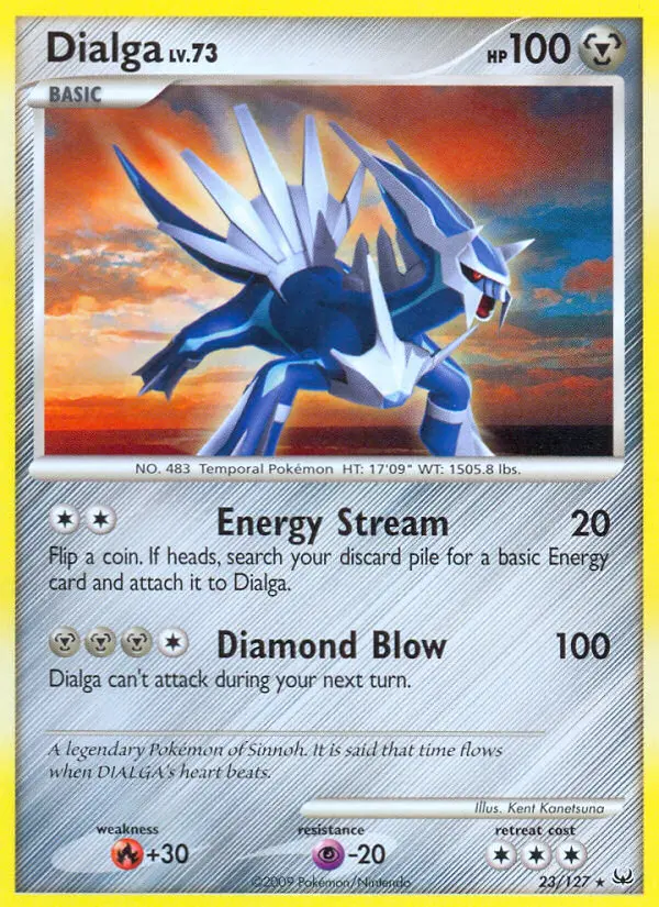 Dialga - Platinum 023/127 (Reverse Holo)