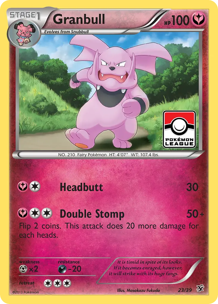 Granbull - Kalos Starter Set 023/039 (Regular)