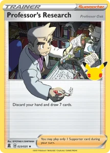 Professor's Research (Professor Oak) - Celebrations 023/025 (Holo)
