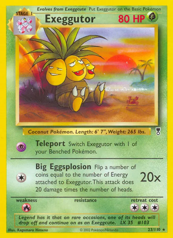 Exeggutor - Legendary Collection 023/110 (Reverse Holo)