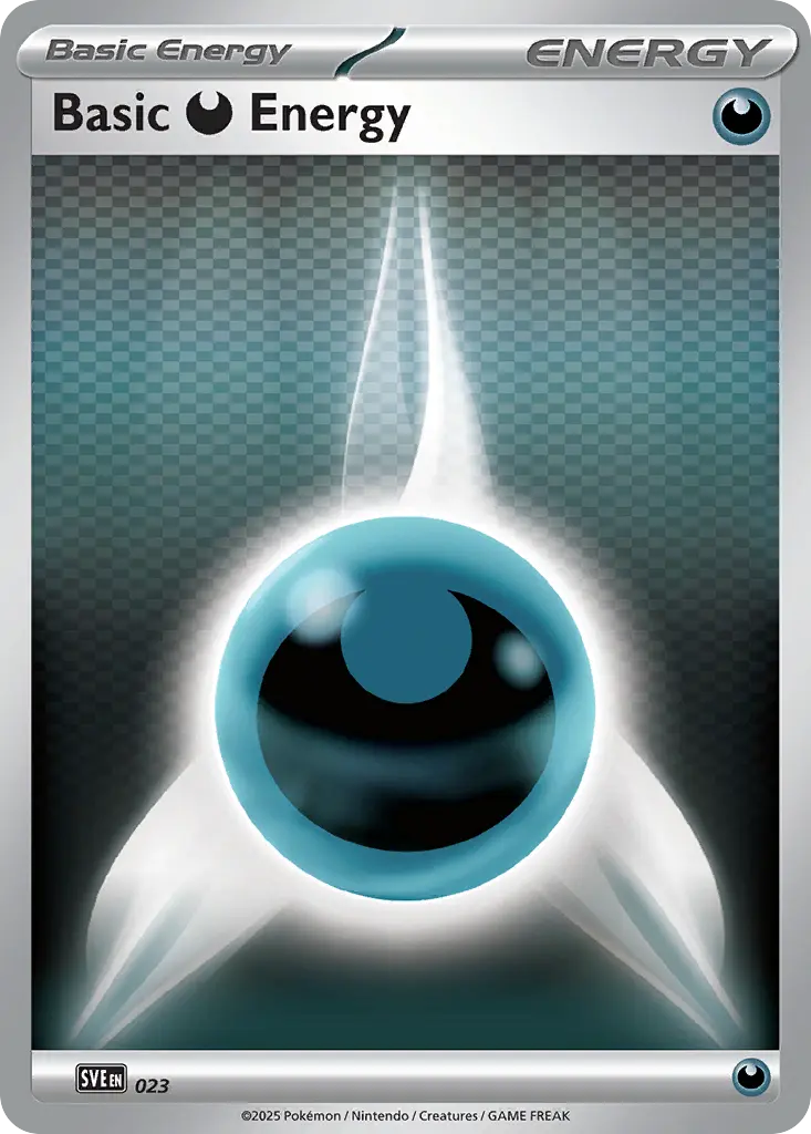 Basic Darkness Energy - Scarlet & Violet Energies 023/008 (Regular)