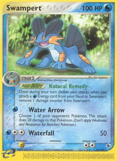 Swampert - Ruby & Sapphire 023/109 (Regular)