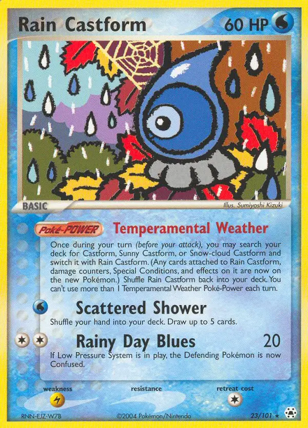 Rain Castform - Hidden Legends 023/101 (Regular)