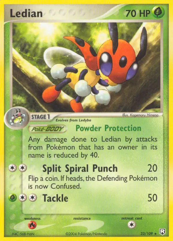 Ledian - Team Rocket Returns 023/109 (Regular)