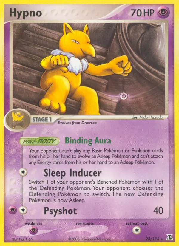 Hypno - Delta Species 023/113 (Reverse Holo)
