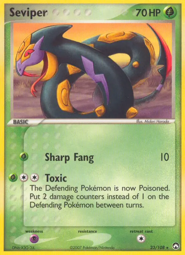 Seviper - Power Keepers 023/108 (Regular)