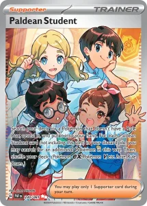 Paldean Student - Paldean Fates 230/091 (Holo)