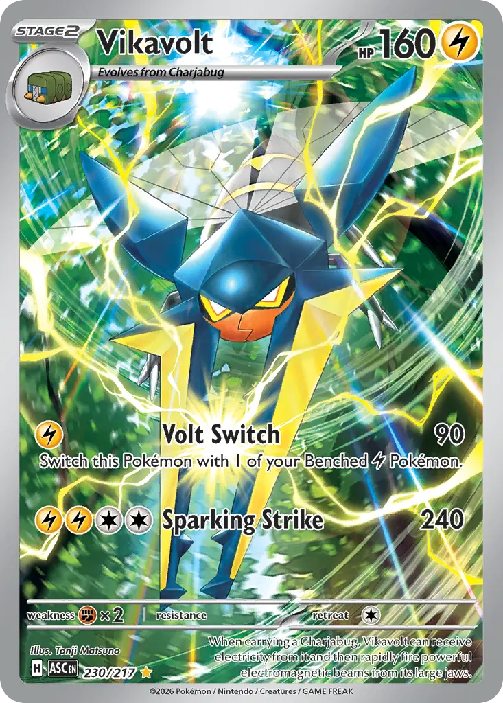 Vikavolt - Ascended Heroes 230/217 (Holo)