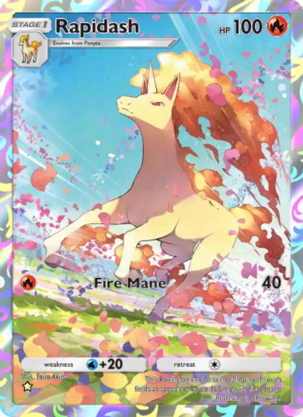Rapidash - Genetic Apex 231/226