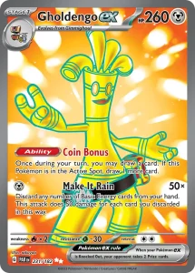 Gholdengo ex - Paradox Rift 231/182 (Holo)