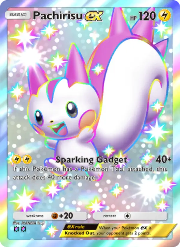 Pachirisu ex - Wisdom of Sea and Sky 236/161