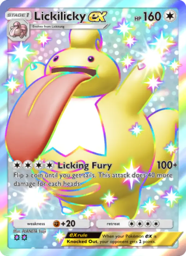 Lickilicky ex - Wisdom of Sea and Sky 239/161
