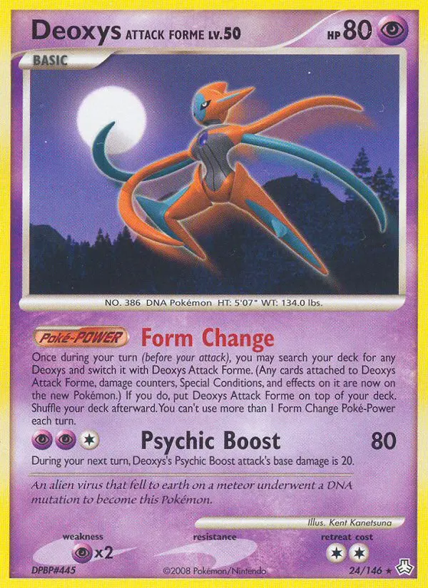 Deoxys Attack Forme - Legends Awakened 024/146 (Regular)