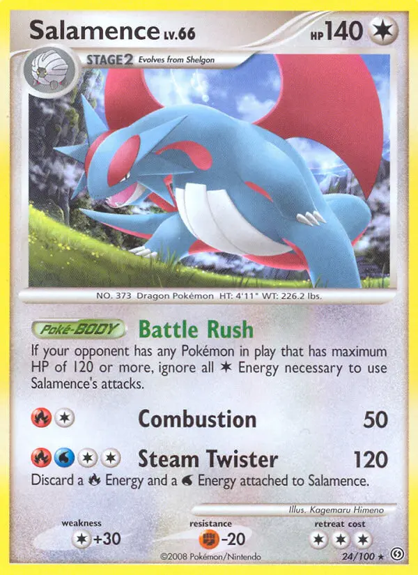 Salamence - Stormfront 024/100 (Regular)