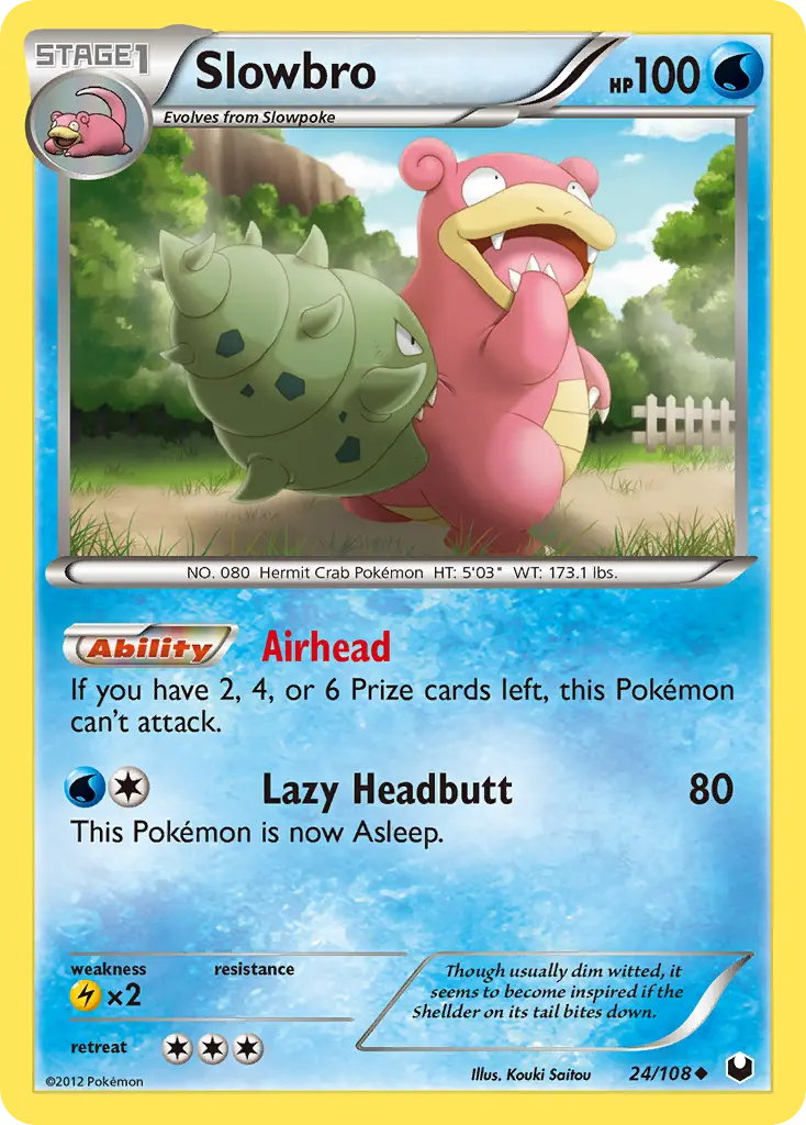 Slowbro - Dark Explorers 024/108 (Regular)