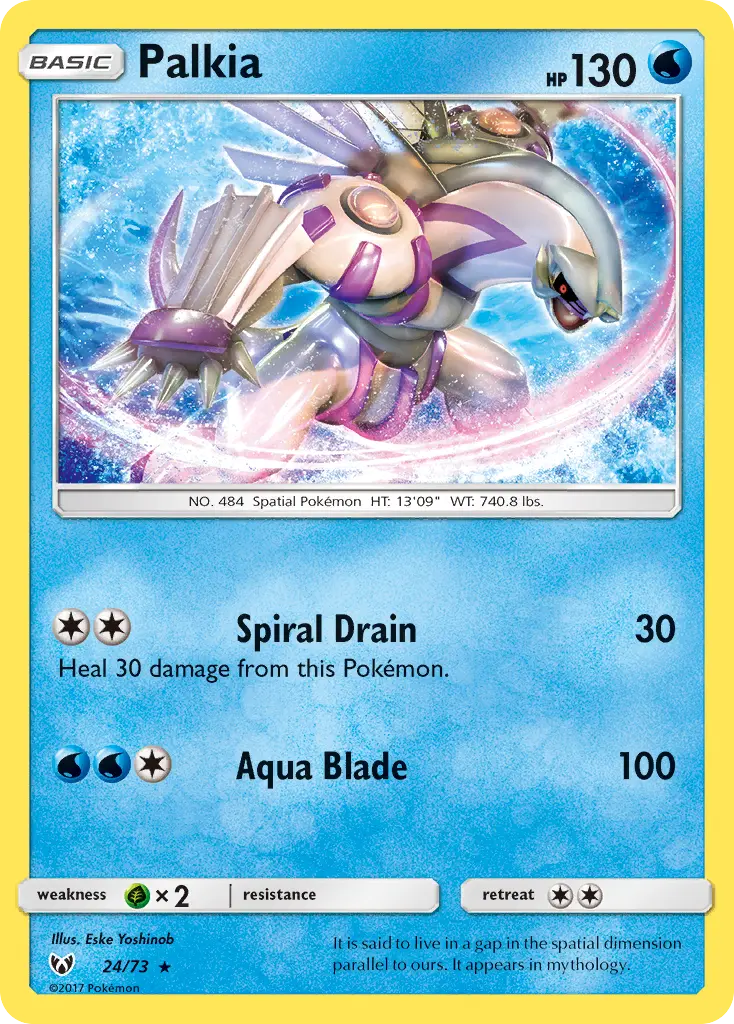 Palkia - Shining Legends 024/073 (Holo)