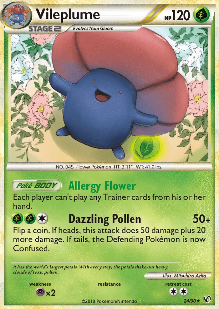 Vileplume - Undaunted 024/090