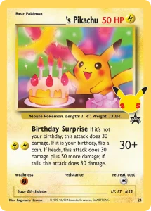 _____'s Pikachu - Celebrations: Classic Collection 24/53 (Holo)