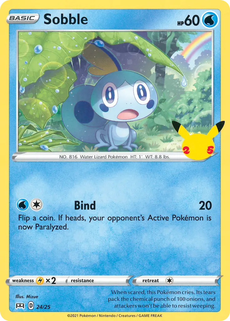 Sobble - McDonald's Collection 2021 024/025 (Regular)