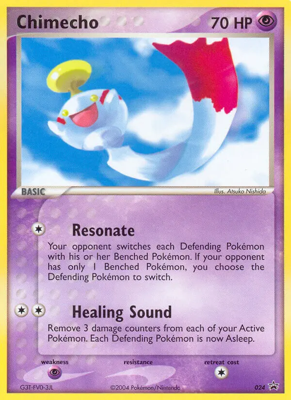 Chimecho - Nintendo Black Star Promos 024/040 (Regular)