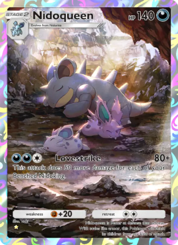 Nidoqueen - Genetic Apex 240/226
