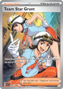 Team Star Grunt - Scarlet & Violet 242/198 (Holo)