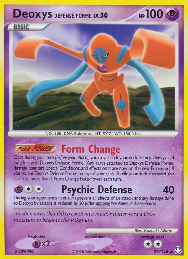Deoxys Defense Forme - Legends Awakened 025/146 (Regular)