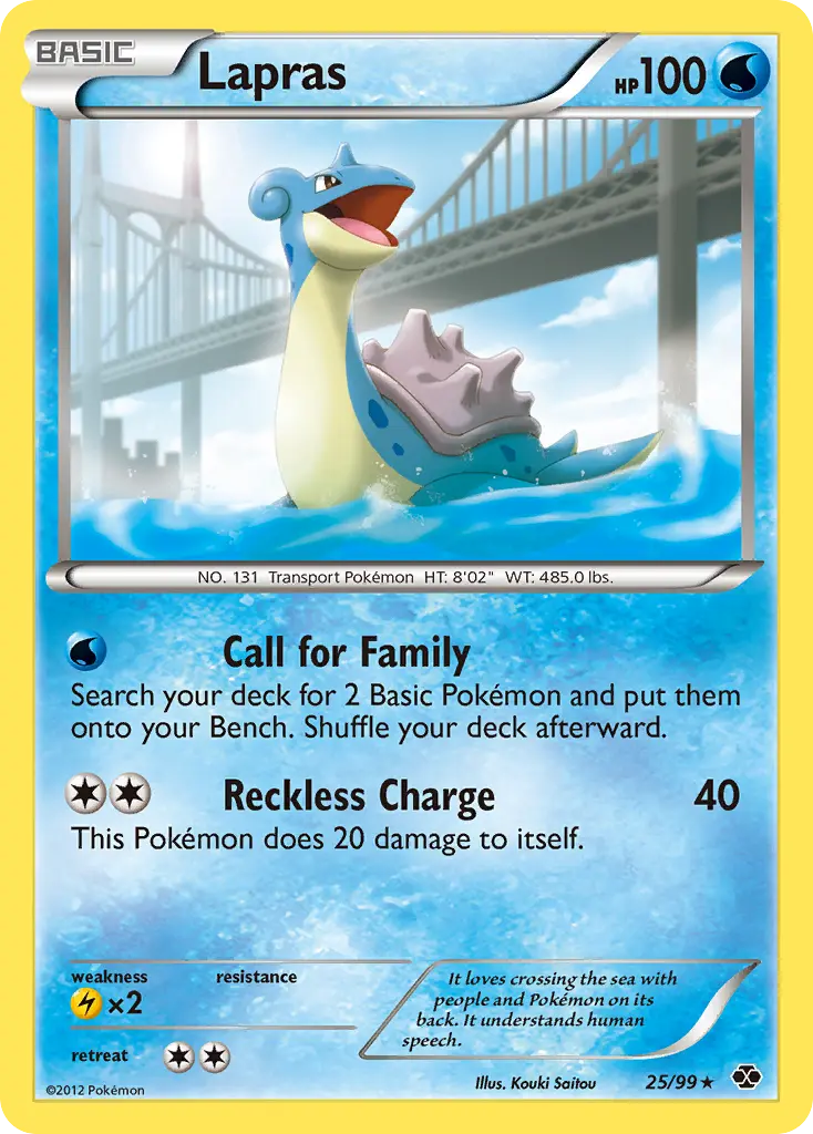 Lapras - Next Destinies 025/099 (Regular)