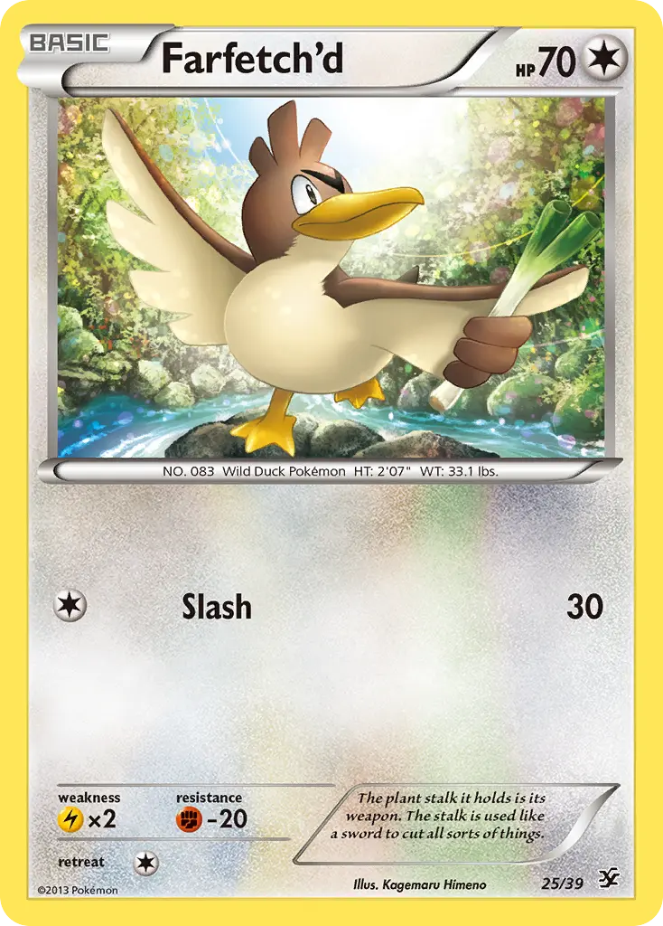 Farfetch'd - Kalos Starter Set 025/039 (Regular)