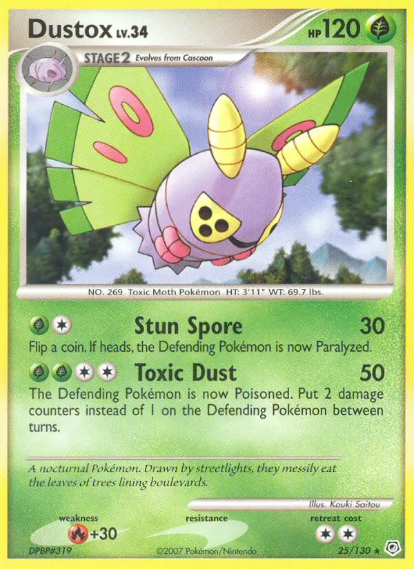 Dustox - Diamond & Pearl 025/130 (Regular)