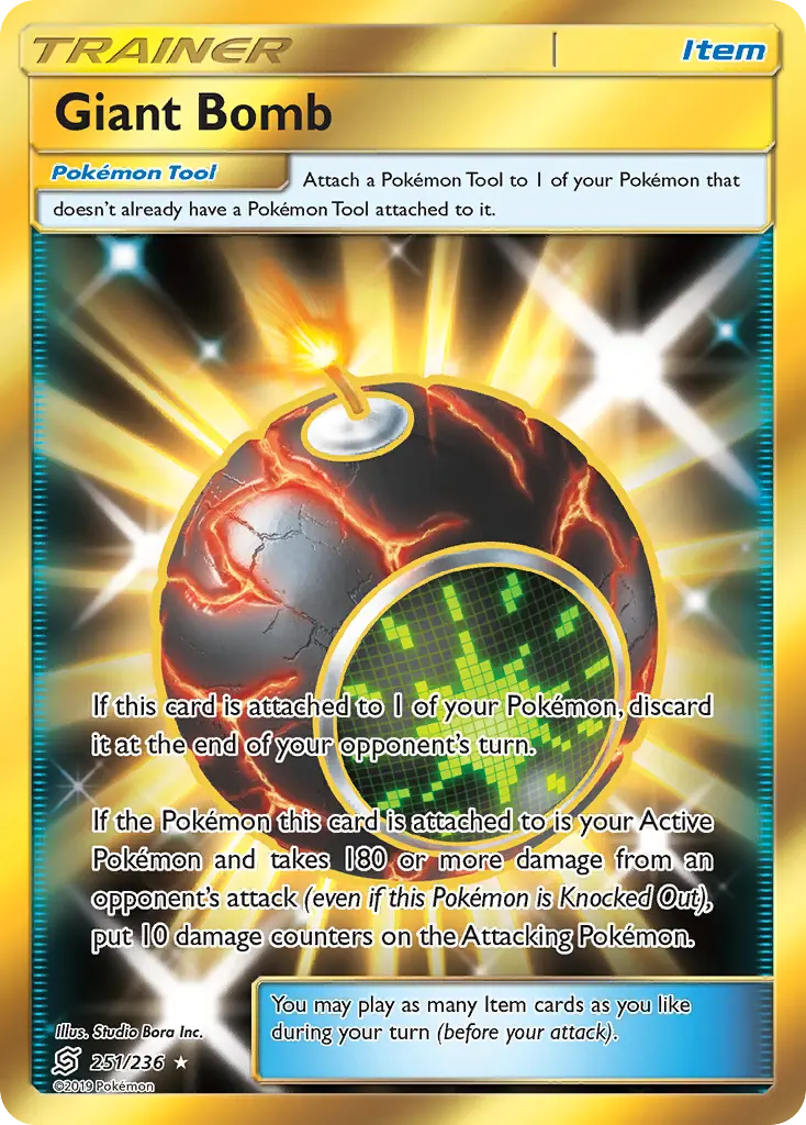 Giant Bomb - Unified Minds 251/236 (Secret Rare)
