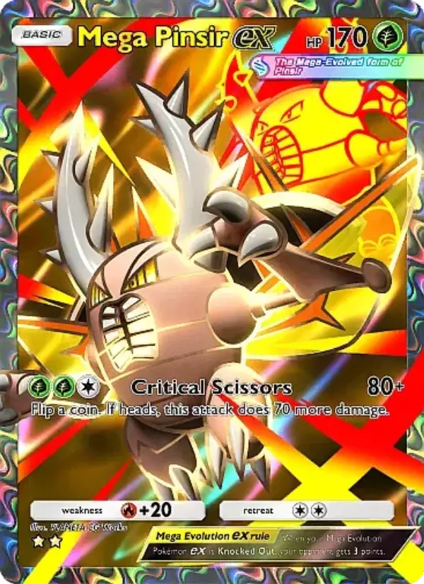 Mega Pinsir ex - Mega Rising 251/226