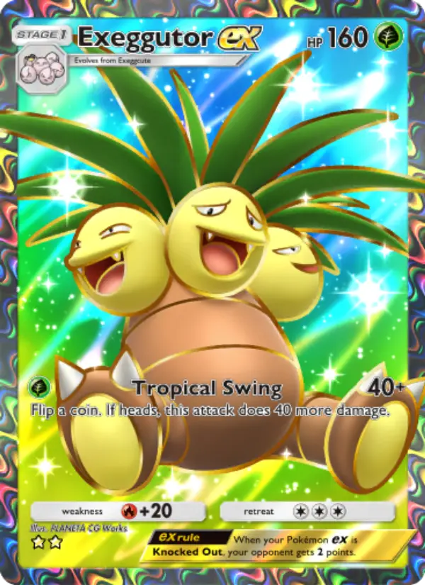 Exeggutor ex - Genetic Apex 252/226