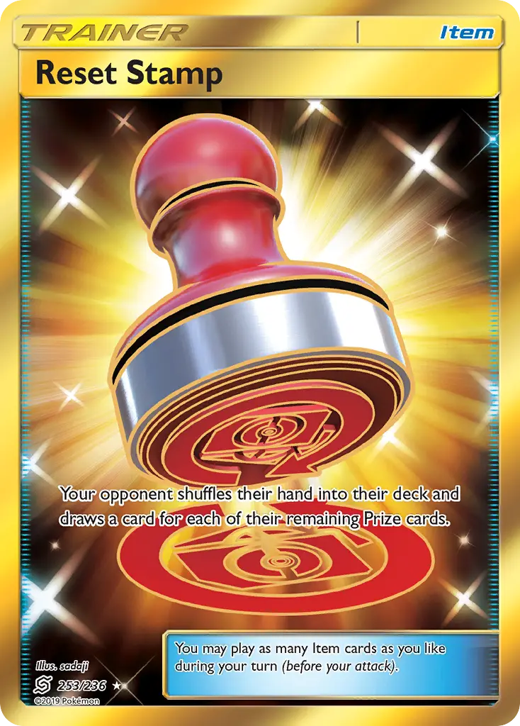 Reset Stamp - Unified Minds 253/236 (Secret Rare)