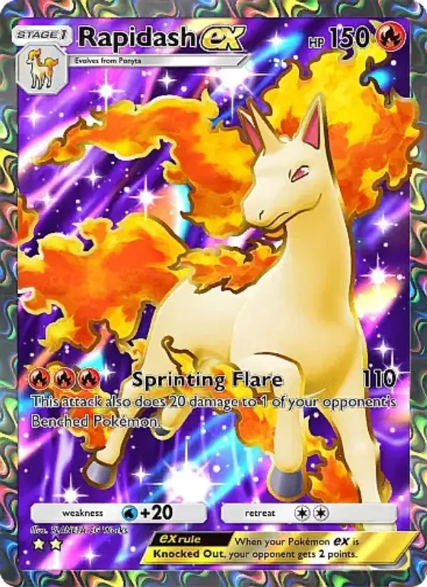 Rapidash ex - Mega Rising 253/226