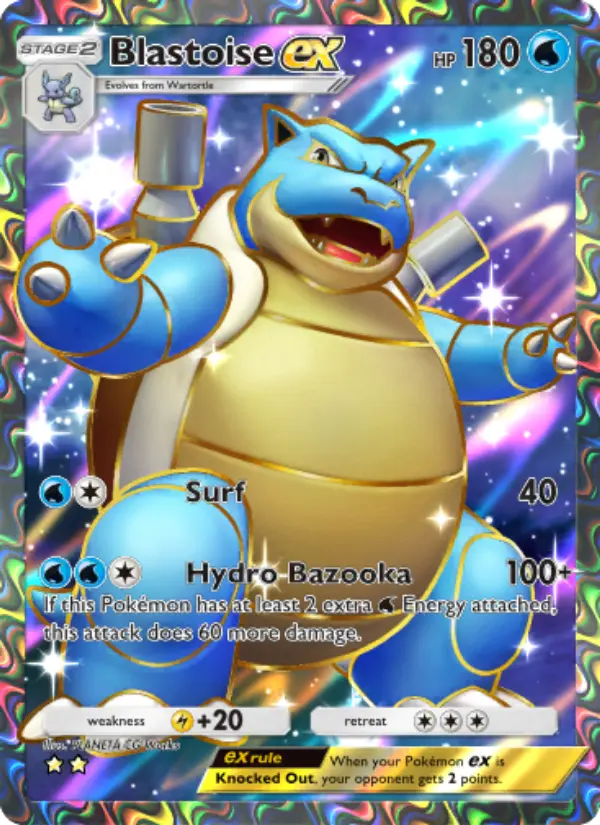 Blastoise ex - Genetic Apex 256/226